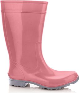 Lemigo Damen Gummistiefel Wasserdichte Wellingtons Rosa Gr. 41