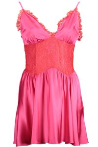 GAELLE PARIS Kleid Damen Textil Pink SF11309 - Größe: 38
