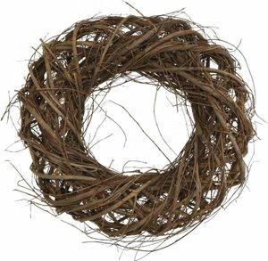 Deko Kranz Ø30cm Natur Zweige Reben Ulmenzweige Türkranz Wandkranz Frühlingsdeko Osterdeko