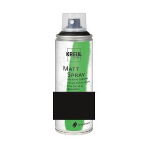 Kreul Matt Farba w sprayu Black 200 ml 1 szt