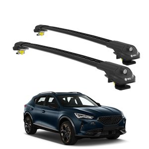 TURTLE DACHTRÄGER AIR-1 CUPRA FORMENTOR 2020 - 2024 ( DACHRELİNG )  , Schwarz