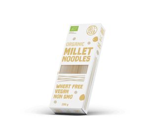 DIET-FOOD  Millet Glutenfreie Hirsenudeln – Low Carb Nudeln – 250g (1er Pack)