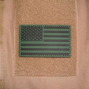 US Army USA United States Fahne Abzeichen Airsoft 3D Rubber Patch 5x8cm #17052