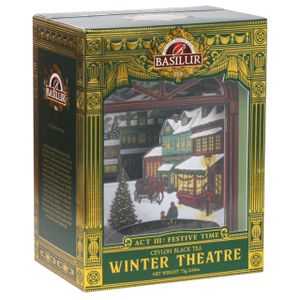 BASILUR Wintertheater - Ceylon Schwarztee, Blatttee Orange Pekoe 75g x1