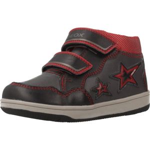 Geox Respira Baby Jungen MID Sneaker NEW FLICK BOY SALE, Farbe:Schwarztöne, Größe Geox Kinderschuhe:EU 22 - UK 5 - 14.7 cm