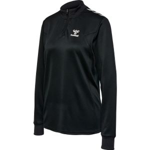 hummel hmlSTALTIC POLY HALF ZIP L/S WOMAN - BLACK - M