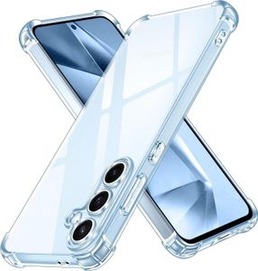 Hülle für Samsung Galaxy S24 FE Schutzhülle Anti Shock Handy Case Transparent Cover