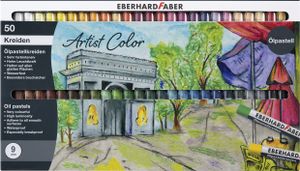 Eberhard Faber Schule Ölpastellkreiden, 50 Farben Ölmalkreide SF_Farben/Kreiden aufalles