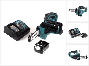 Makita DUC 122 RM1 18 V Li-Ion Akku Kettensäge + 1x BL1840 4,0 Ah Akku + DC18RC Ladegerät Makita DUC 122 RM1 18 V Li-Ion Akku Kettensäge + 1x BL1840 4,0 Ah Akku + DC18RC Ladegerät