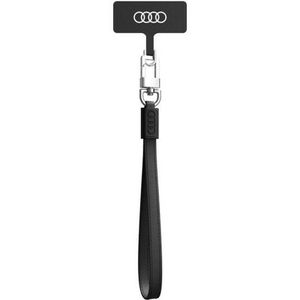 Audi Uniwersalna Smycz Do Telefonu 28Cm 10Mm Leather Czarny/Black Au-Hslsl-Gt/D1-Bk