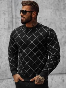 Ozonee Classic sweter męski Chac czarny XL