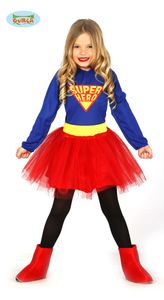 Dětský kostým Superhero - Superhrdinka - holka - velikost - 10-12 let