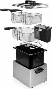 Princess Fritteuse 5 L 3270 W Silbern