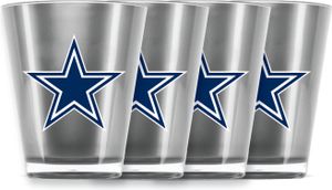 Dallas Cowboys Shot-Gläser (4 Stück) American Football NFL Blue