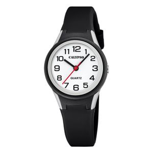 Calypso Jugenduhr Kautschuk schwarz Calypso Junior Armbanduhr UK5834/4