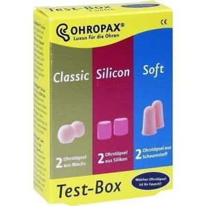 Ohropax Test-Box 3 Sorten Ohrstöpsel 3X2 St