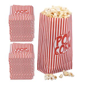 relaxdays 288 x Popcorntüten rot-weiß