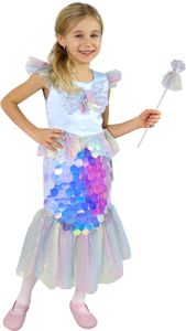 RAPPA Detský kostým morskej panny (S)