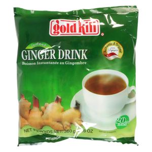 [ 360g (20x18g) ] GOLD KILI Großpackung Instant Ingwergetränk / Instant Ginger Drink