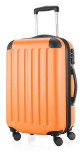 HAUPTSTADTKOFFER - Spree - Handgepäck Koffer Trolley Hartschalenkoffer, TSA, 55 cm, 42 Liter,Orange