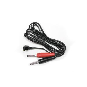 Mystim Adapterkabel Rundstecker auf 4 mm Bananenstecker, Ersatzteil, Zubehör, Adapter, 160 cm, 46596