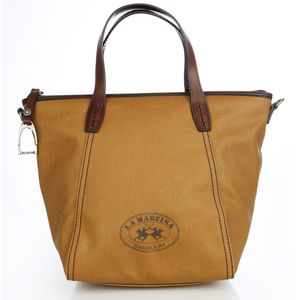 La Martina Handtasche Damen Tasche "Shopping Bag", Farbe: Senf Gelb