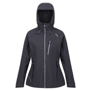 Regatta - "Birchdale" Jacke, wasserfest für Damen RG3330 (38 DE) (Mittelgrau/Weiß)