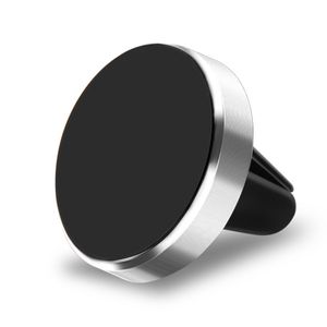 Handy Halter Magnet Auto Lüftung Gitter Lüftungsgitter Smartphone Universal Farbe: Silber