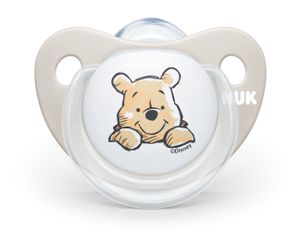 NUK Disney Winnie Pooh Trendline Baby Silikon Schnuller 2er Nuckel (0-6 Monate,Rose)