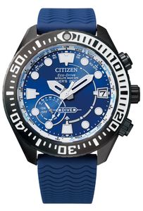 Citizen CC5006-06L Promaster Divers Uhr Herrenuhr Kautschuk Datum blau