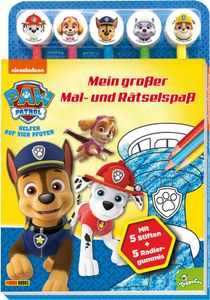 PAW Patrol: Mein großer Mal- und Rätselspaß