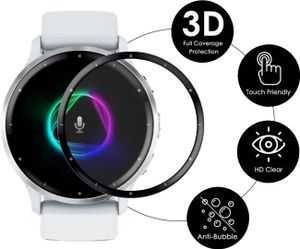 Pro Garmin Venu 3 3D 0,3 mm H9 Tvrzené sklo Transparentní ochranná fólie