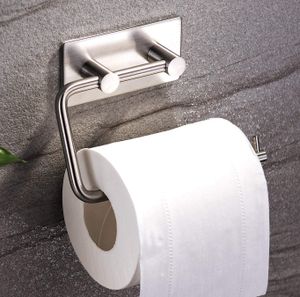 Selbstklebend Toilettenpapierhalter ohne bohren Klopapierhalter Edelstahl klorollenhalter für Badezimmer