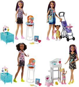 Barbie Skipper Babysitters Inc. FHY97, 3 lat(a), Dziewczyna, 202 mm, 600 g, Wielobarwny