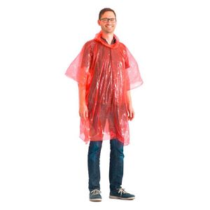 Regenponcho "Standard"transparent-rot