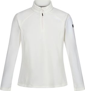 Regatta Great Outdoors Damen Fleece-Top Montes mit 1/4-Reißverschluss RG1953 (38 DE) (Eisbär/Weiß)
