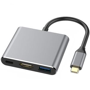 ​3 in 1 Hub Typ C zu HDMI USB 3.0 USB-C Adapter Kable