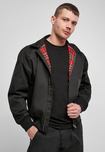 Brandit - Lord Canterbury Schwarz Black Bomber Vintage Jacke Harrington Englandjacke