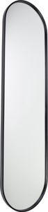 Fragix Boston Ganzkörperspiegel Oval - Schwarz - Metall - 150x40 Fragix Boston Ganzkörperspiegel Oval - Schwarz - Metall - 150x40