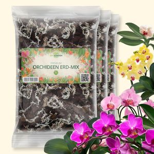 OraGarden Premium Orchideen-Erde Mix 9 Liter