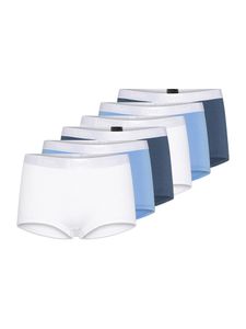 Schiesser Panty unter-hose unter-wäsche 95/5 Organic Cotton weiß, hellblau, nachtblau 152
