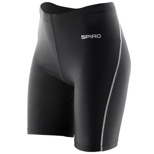 Dámske športové šortky Spiro RW1485 (M-L) (čierne)
