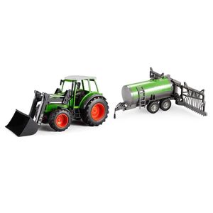 efaso Double E E356-003 RC Traktor mit Schaufel 2,4GHz 1:16 RC Trecker mit Schaufel + Sprühanhänger S058-003