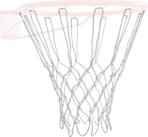 Basketballnetz für Basketballkorb Basketball Netz gute QUALITÄT 40 cm weiß