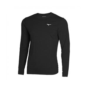 MIZUNO Impulse Core LS Tee(M) Langarmshirt Herren schwarz M