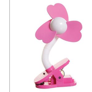 Dreambaby Clip-On-Stroller-Lüfter - Weiss Und Rosa