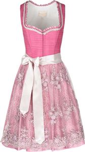 Dirndl Pati 60er Länge pink 40