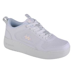 KAPPA Damen-Sneaker-Schnürhalbschuh Weiß, Farbe:weiß, EU Größe:38