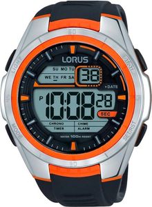 Lorus Digitale Herrenuhr Cloiffs schwarz One size Lorus Digitale Herrenuhr Cloiffs schwarz One size