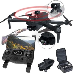 Simulus-Drohne: faltbare GPS-Drohne, 4K-Kamera, 360°-Abstandssensor, bürstenloser Motor, App (Quadcopter, Quadrocopter-Drohne, Helikopter)